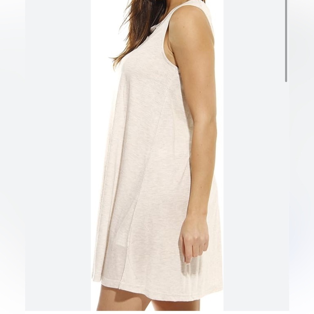 H & N Jersey Dress Sleeveless Vneck Size M